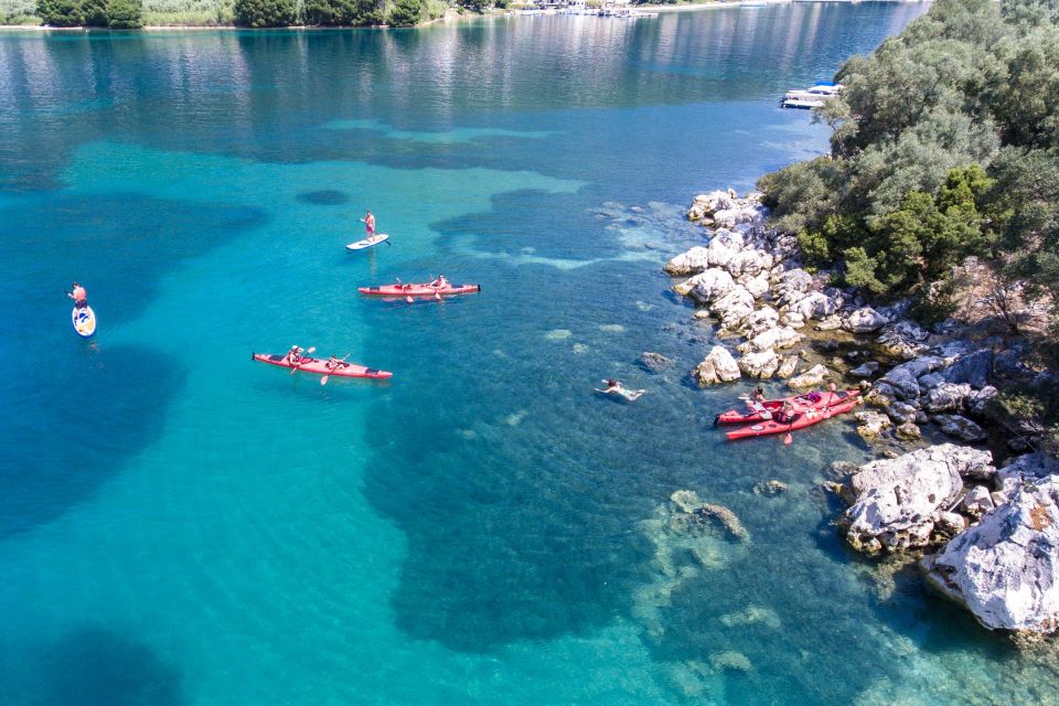 Lefkada: Full Day Sea Kayaking Tour