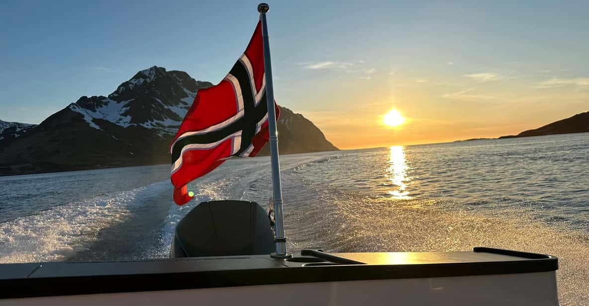 Leknes: 2 Hour Private Exclusive Midnight Sun Cruise by Boat