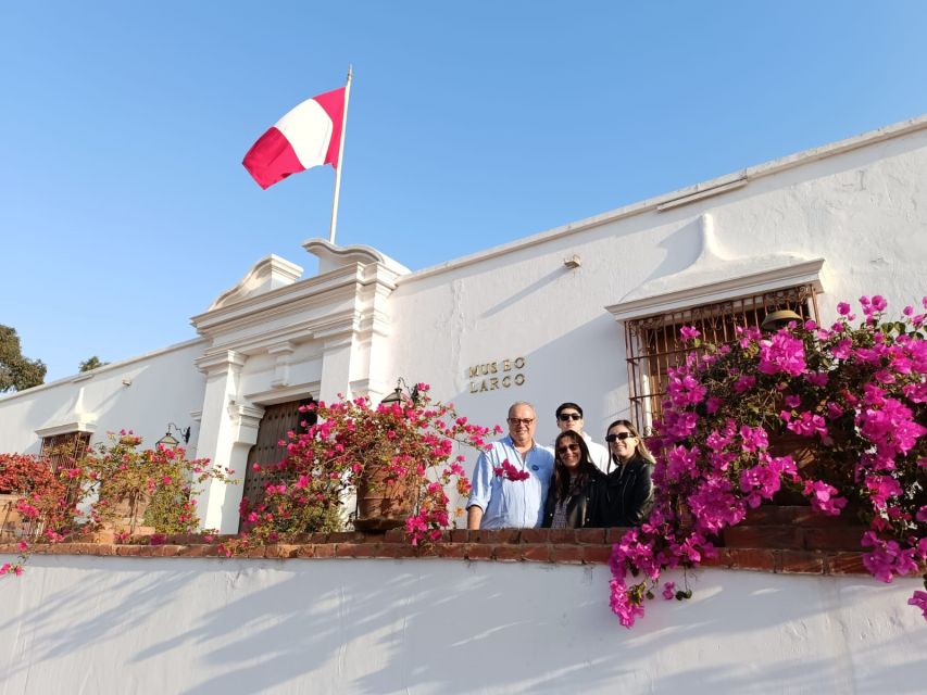 Lima: Larco Museum Entry Ticket & Guided Tour With Pickup