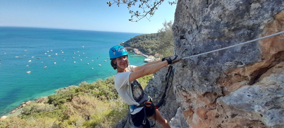 Lisbon: Arrábida Natural Park Via Ferrata & Abseiling Trip