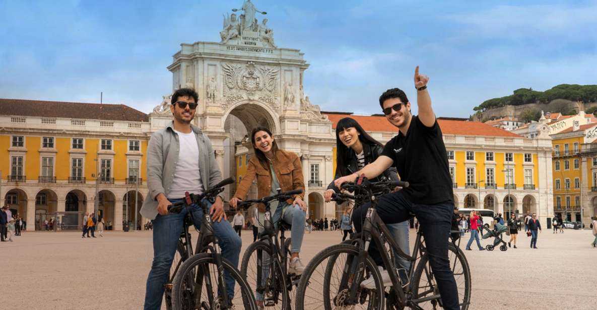 Lisbon: Boat Trip, Guided Walking Tour, Bike & Yellow Tram