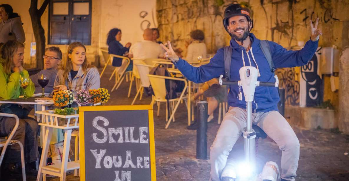 Lisbon: Old Town Sitway Night Riders Tour