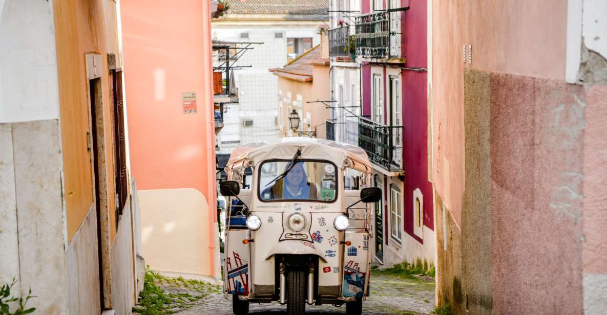 Lisbon: Private Food & Wine City Tour by Eco Tuk Tuk