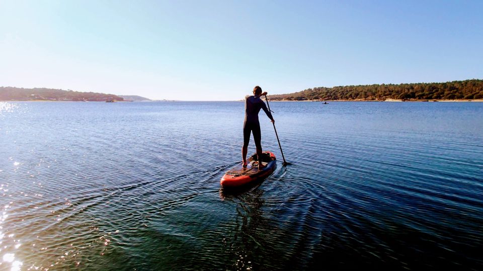 Lisbon: Stand Up Paddle Adventure at Albufeira Lagoon - Overview of the Adventure