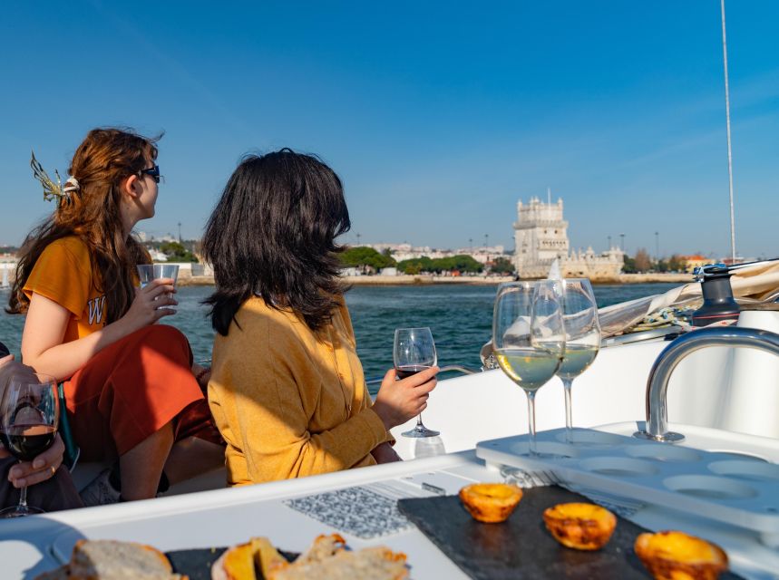 Lisbon: Wine Tasting With Sommelier on a Sailboat | Private