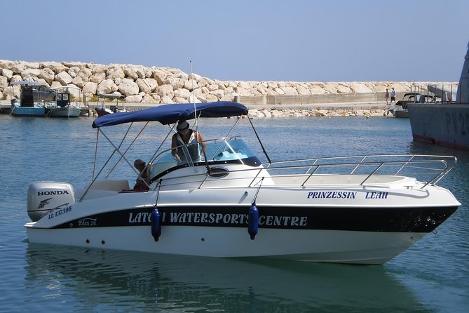 Luxury Self-Drive Marinello 26 Speedboat Rental in Latchi