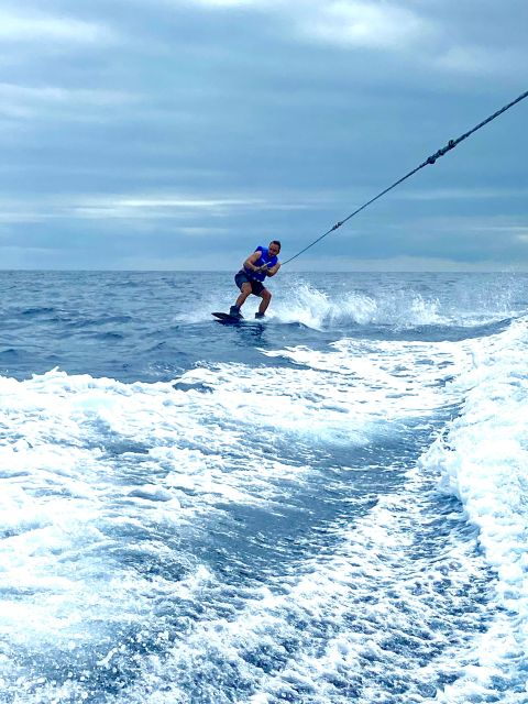 Madeira :Private Boat Trip Along the Coast W/ Water Activity