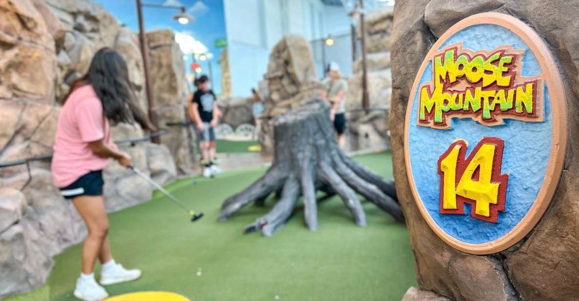 Mall of America: Moose Mountain Adventure Golf Ticket