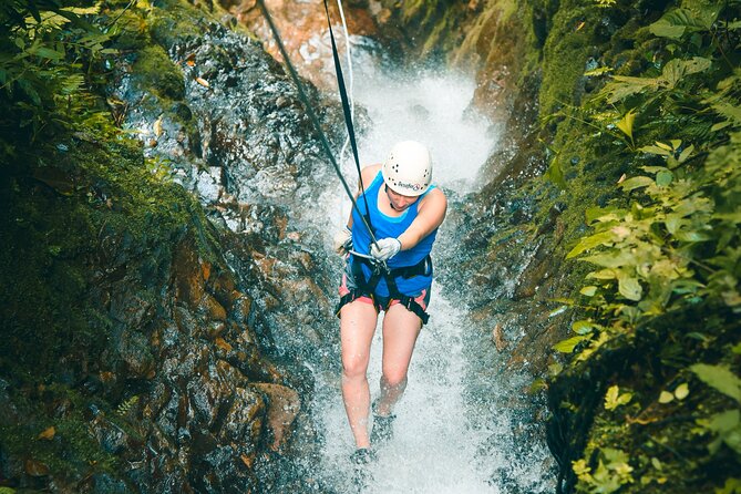 Mambo Combo Canyoning and Rafting Near the Arenal Volcano