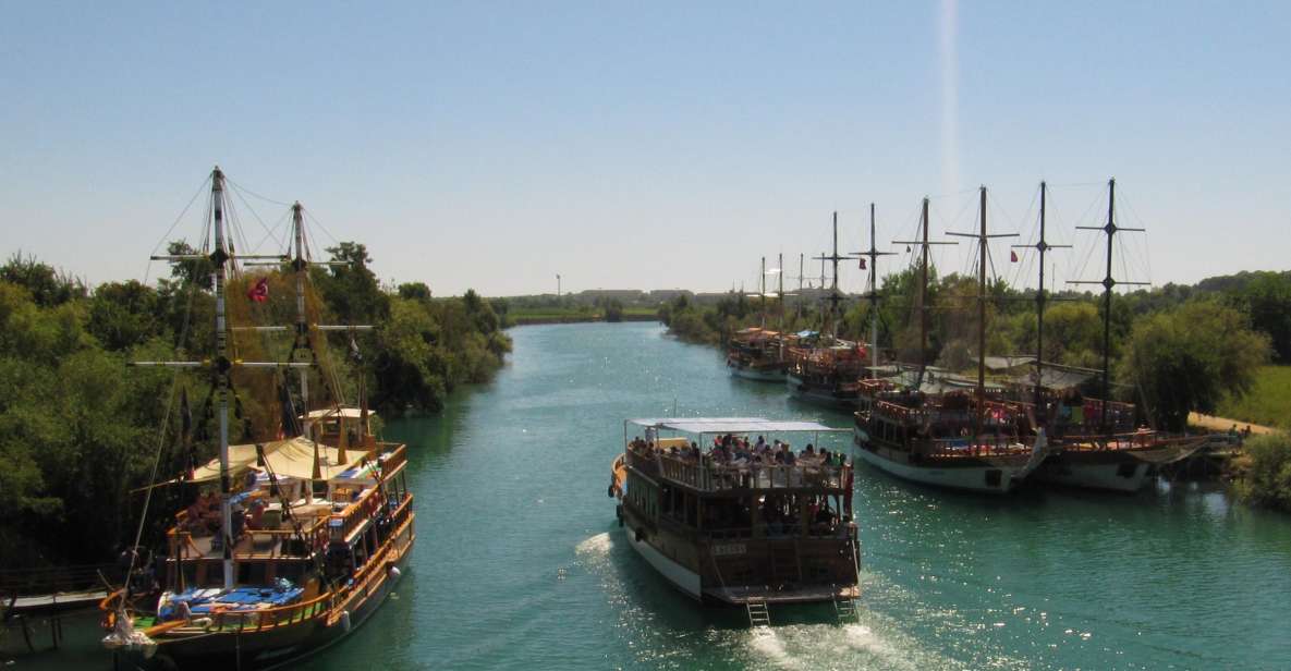 Manavgat Cruise & Grand Bazaar W/Lunch and Unlimited Drinks