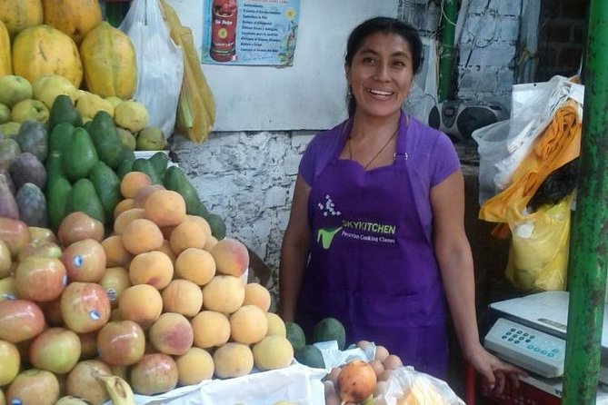 Market Tour, Tasting of 35 Fruits, and 4-Course Peruvian Cooking Class in Lima