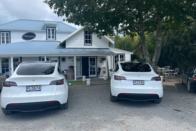 Martinborough High Tea and Wine Tour in Tesla SUVs