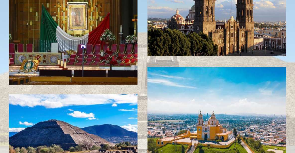 Mexico City: Puebla and Pyramids of Teotihuacán – 2 Day Tour