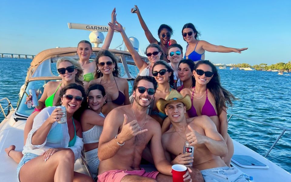 Miami Beach: Yacht Cruise With Swim Stop - Yacht Cruise Through Miami Bay