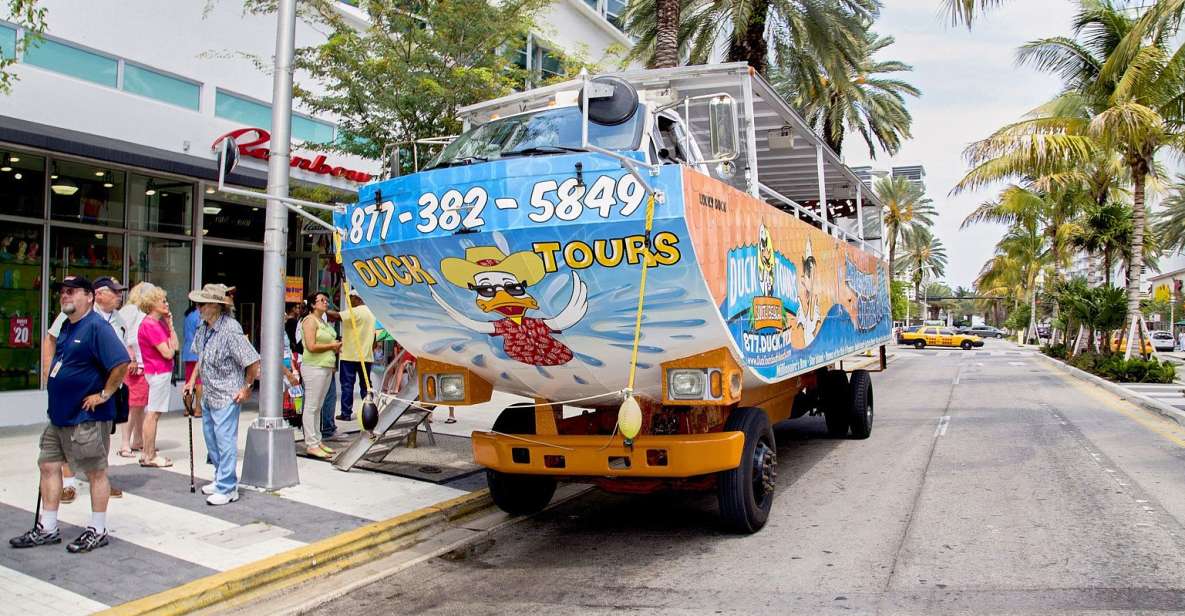 Miami: Duck Tour of Miami and South Beach - Overview of Miami Duck Tour