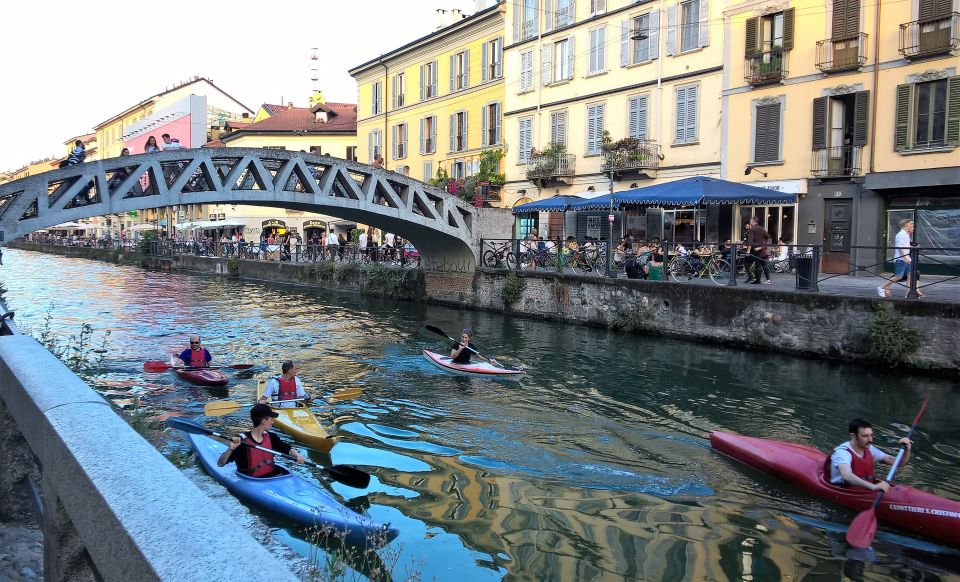 Milan: Navigli Evening Bike Tour With Aperitivo