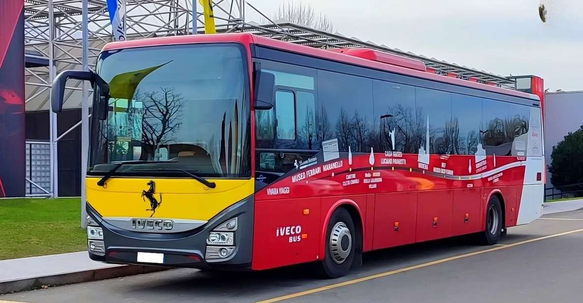 Modena: Roundtrip Bus Transfer to Ferrari Museum Maranello