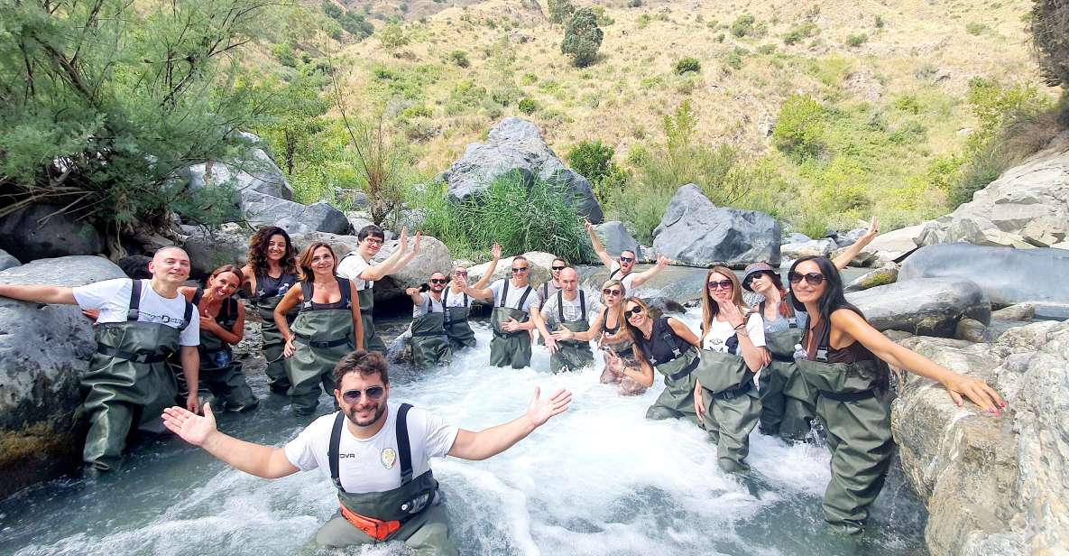 Motta Camastra: River Trekking Tour in the Alcantara Gorges