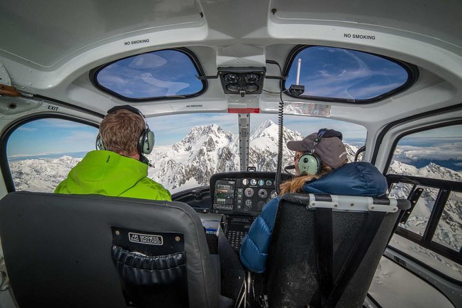 Mount Cook Mountains High Helicopter Flight