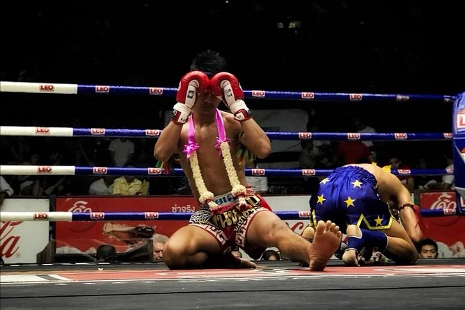 Muay Thai Boxing Show With Ringside Seats at Rajadamnern Stadium