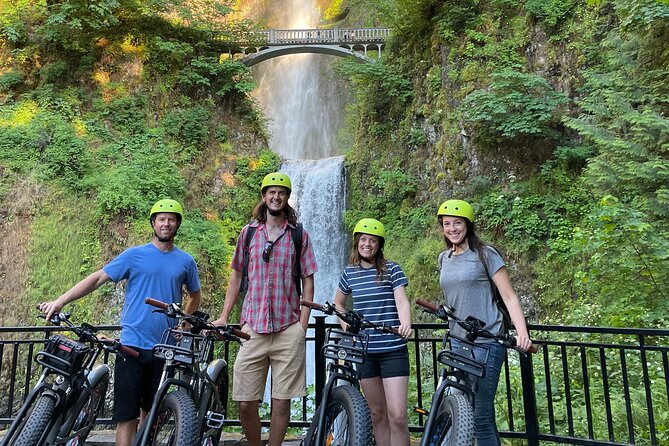 Multnomah Falls Ebiking Tour to 6 Columbia River Gorge Waterfalls