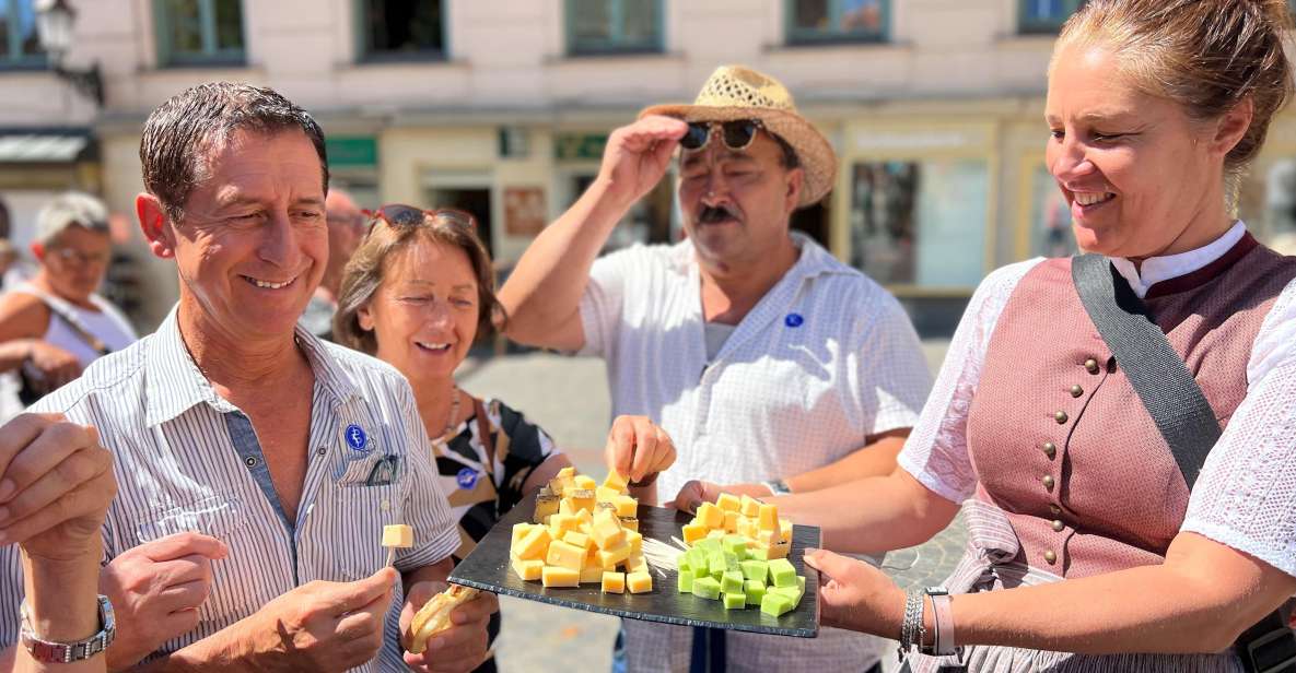 Munich: Viktualienmarkt Food Tasting Tour in German