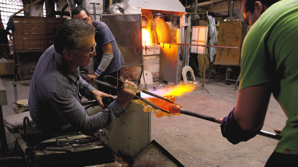 Murano: Glass Blowing Demonstration and Artistic Glass Gift