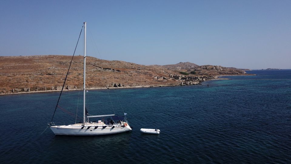 Mykonos: South Beaches Sailing Tour With Lunch and Transfers