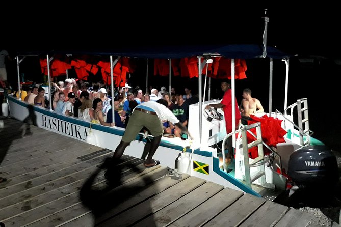 Mystic Luminescent Lagoon Night Cruise & Swim in Jamaica