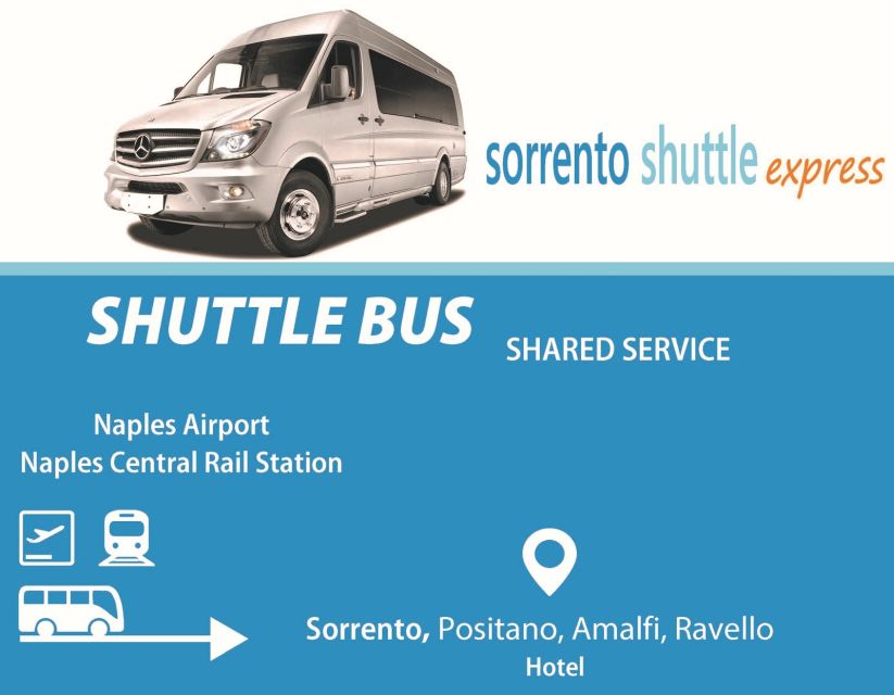 Naples Airport: Sorrento Shared Transfer