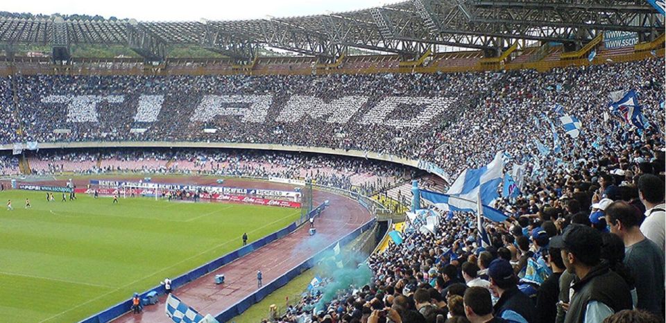 Naples: Maradona Stadium Hooligan Walk (Only External)