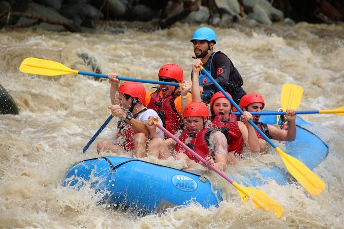 Naranjo River Rafting Class III IV - From Jaco - Inclusions and Logistics