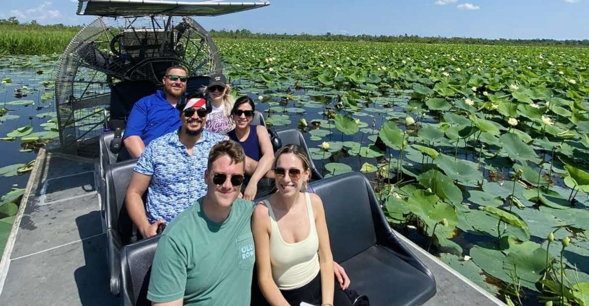 New Orleans: 10 Passenger Airboat Swamp Tour