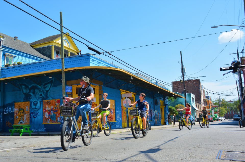 New Orleans: Guided Sightseeing Bike Tour