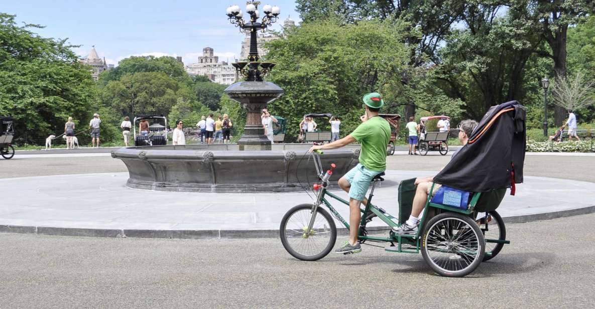 New York City: Central Park Private Pedicab Tour - Tour Overview