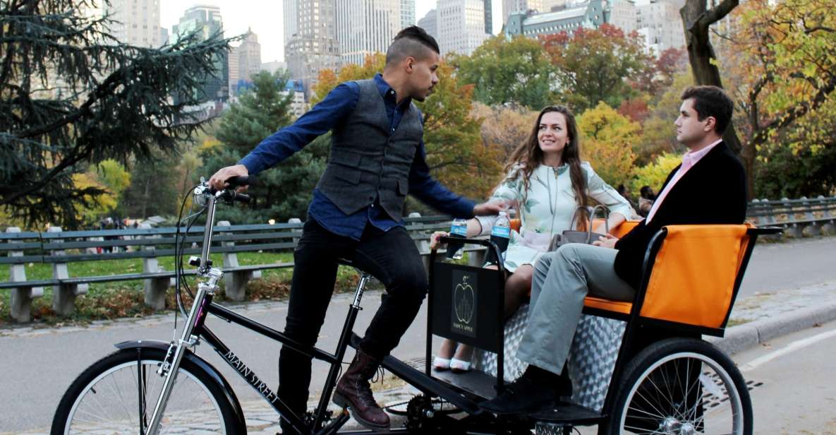 New York City: Central Park Tour by Pedicab