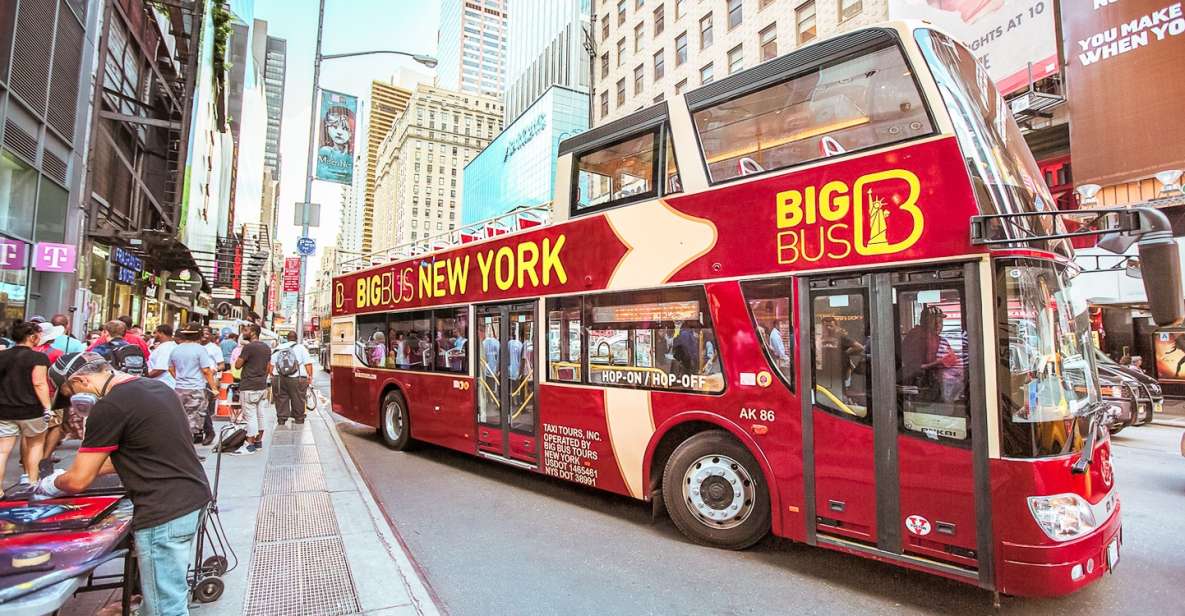 New York: Hop-on Hop-off Sightseeing Tour by Open-top Bus - Tour Details