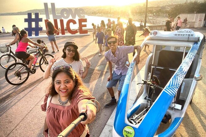 Nice : Private Guided Tour by Electric Bike Taxi - Tour Experience Highlights