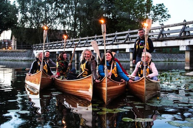 Night Canoe City Tour in Klaipeda - Experience Highlights