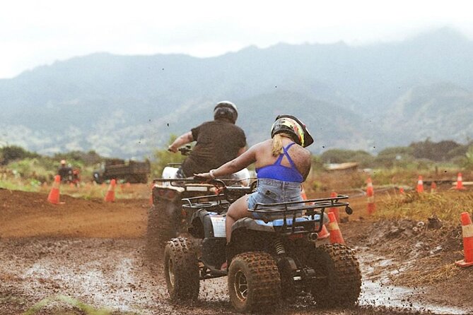 Oahu Beachfront ATV Adventure and Farm Tour