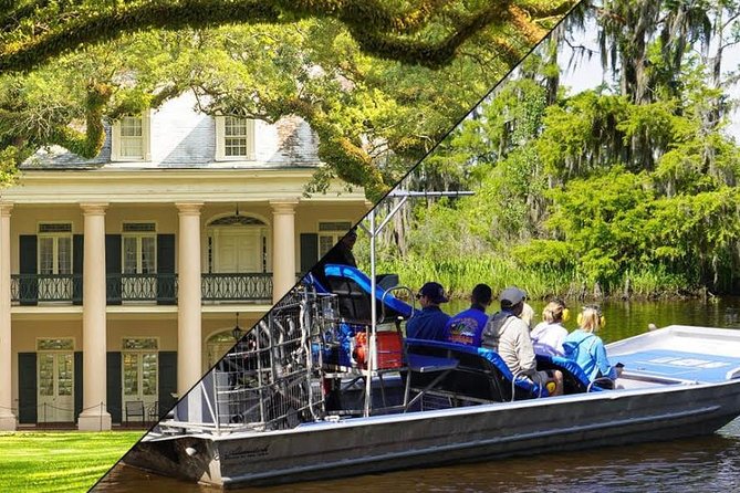 Oak Alley Plantation and Small Airboat Tour From New Orleans - Tour Overview