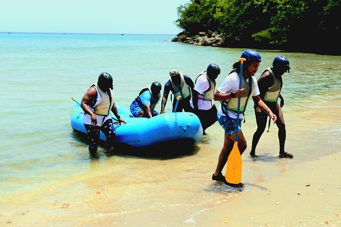 Ocho Rios Shore Excursion: River Rafting and Beach Adventure