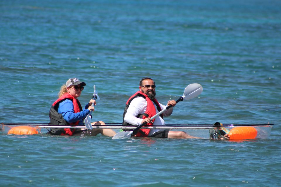 Olowalu: Guided Tour Over Reefs in Transparent Kayak