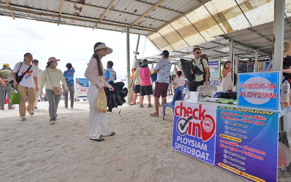 One-Way Speedboat Ticket From Koh Lipe to Pakbara Pier