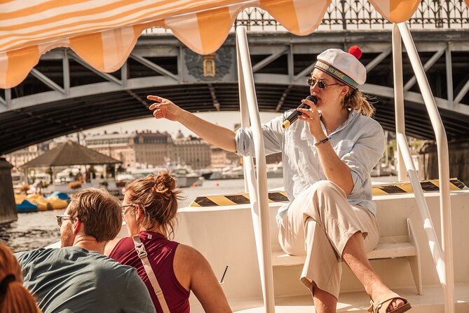 Open Electric Boat Ride in Stockholm