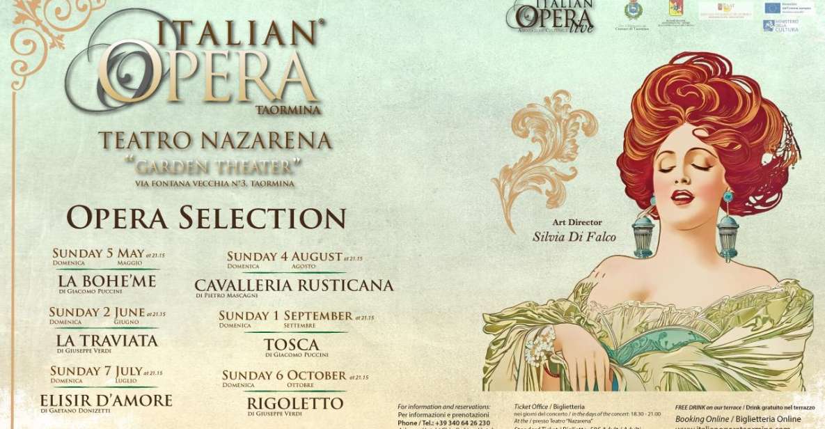 Opera Selection - Ticket Information