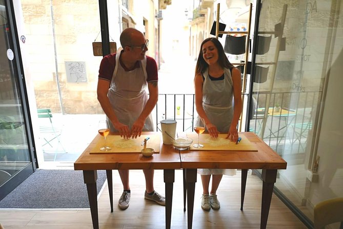 Orecchiette Cooking Class and Wine Tasting in Lecce