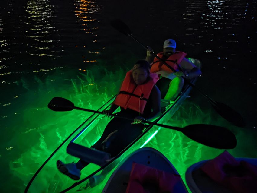 Orlando: LED Night Glow Clear Kayak or Paddleboard Tour