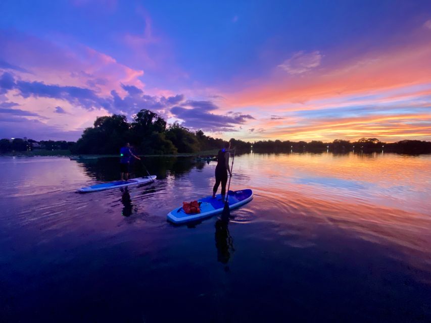 Orlando: Sunset Clear Kayak or Paddleboard in Paradise Tour