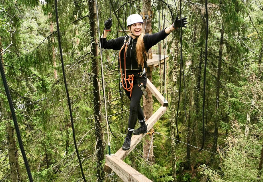 Oslo: Day Ticket to Oslos Favourite Climbing Park